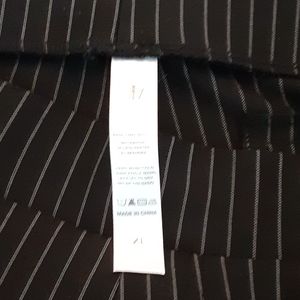 W Collection stretch pinstripe pants xl